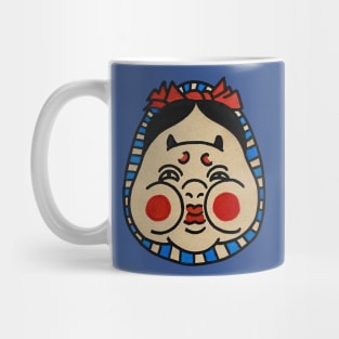 Traditional Tattoo Japanese face kuniyoshi head Mug